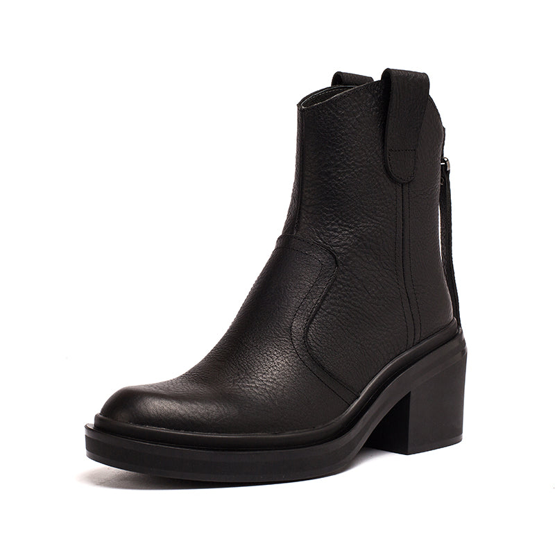 Leather Western Boots Handmade Cowboy Boots Designer Shoes Back Zip Brown/Black/Green - Image 14