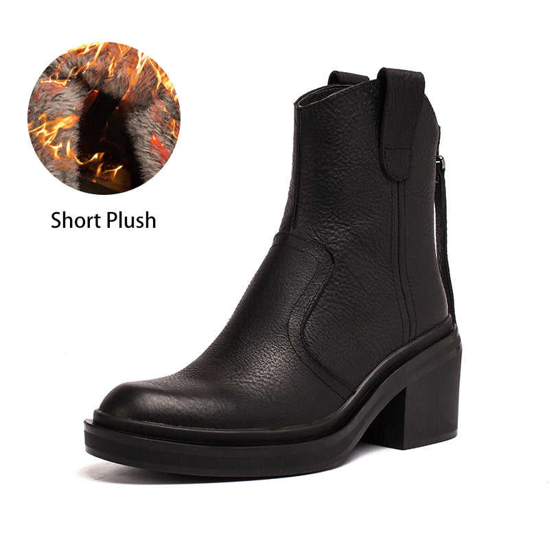 Leather Western Boots Handmade Cowboy Boots Designer Shoes Back Zip Brown/Black/Green - Image 17